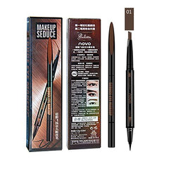 Double Head Rotation Automatic Eyebrow Pencil - Bellelooks