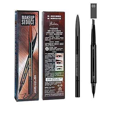 Double Head Rotation Automatic Eyebrow Pencil - Bellelooks