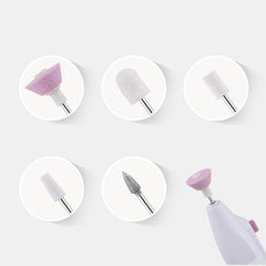 5 In 1 Nail Polishing Machine Manicure Tools Portable Electric Pen - Bellelooks