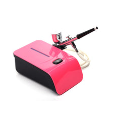 Airbrush Makeup Kit with Air Compressor DC Air Brush Spray - Bellelooks