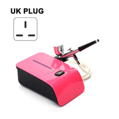 Airbrush Makeup Kit with Air Compressor DC Air Brush Spray - Bellelooks