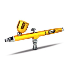 Airbrush Tool Dual Action Gravity Feed 0.3mm Nozzle Spray Gun - Bellelooks