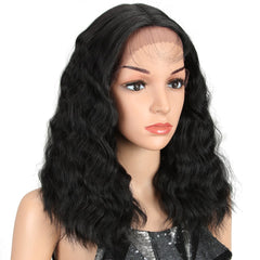 Bob Wig Synthetic Pink & Blonde Mixed Color - Bellelooks