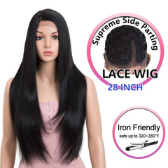 Bella Long Straight Hair Light Color Black 613 Blonde Red Wig - Bellelooks