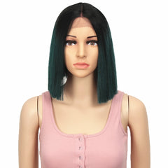 Bella Synthetic Lace Front Wig Straight Hair Bob Wigs - Bellelooks