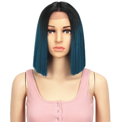 Bella Synthetic Lace Front Wig Straight Hair Bob Wigs - Bellelooks