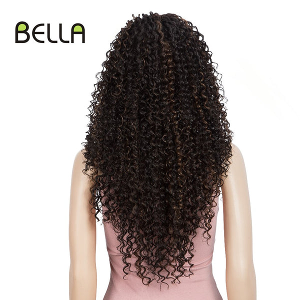 Bella Wig Curly Synthetic Lace Front Wig Curly Hair 6 Colors - Bellelooks