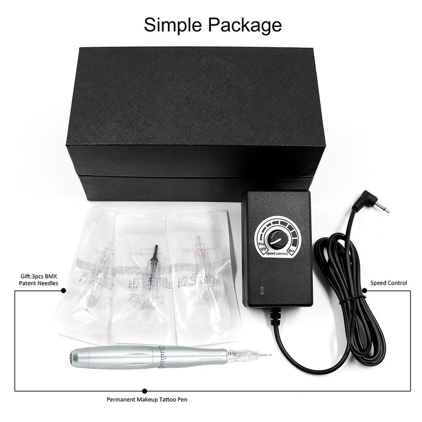 Permanent Makeup Machine For Eyebrow Tattoo Microblading Makeup DIY Kit - Bellelooks