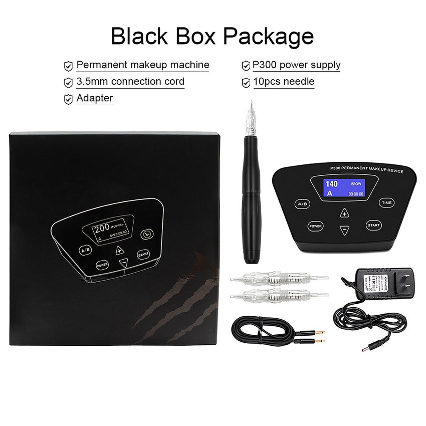 Digital permanent makeup pen machine Eyebrow Tattoo Pen With Needles PMU machine for permanent makeup kit Microblading Supplies - Bellelooks