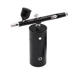 Dual Action Airbrush Kit Compressor Portable Air Brush Paint Spray Gun - Bellelooks