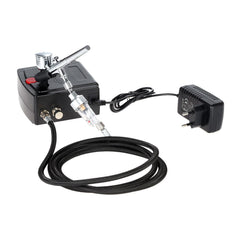 Dual Action Airbrush Set Spray Gun Air Compressor Kit - Bellelooks