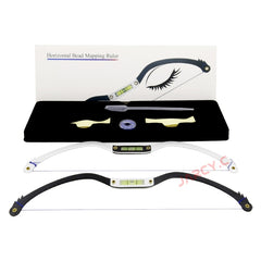 New Microblading mapping string eyebrow ruler pre-ink Level Positioning Measuring Marker - Bellelooks
