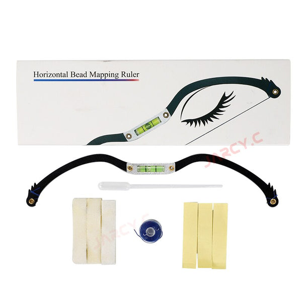 New Microblading mapping string eyebrow ruler pre-ink Level Positioning Measuring Marker - Bellelooks