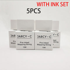 Pre-Inked Brow Mapping String for Microblading, Microshading, Cosmetic Tattooing, Permanent Makeup Artist Perfect Measuring Tool - Bellelooks