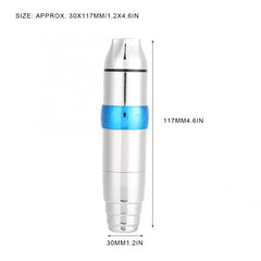 Professional Rotary Electric Tattoo Machine Pen Powerful Silent Motor Eyebrow Lip Tattoo Pen With RCA Hook Line for Tattooist