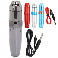 Professional Rotary Electric Tattoo Machine Pen Powerful Silent Motor Eyebrow Lip Tattoo Pen With RCA Hook Line for Tattooist
