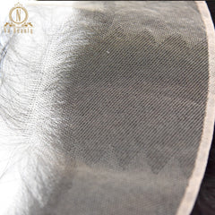 Straight Transparent Lace Frontal 13X4 Ear To Ear Free Part Remy Brazilian Human Hair Clear Lace Closure Natural Color 10-20 In - Bellelooks