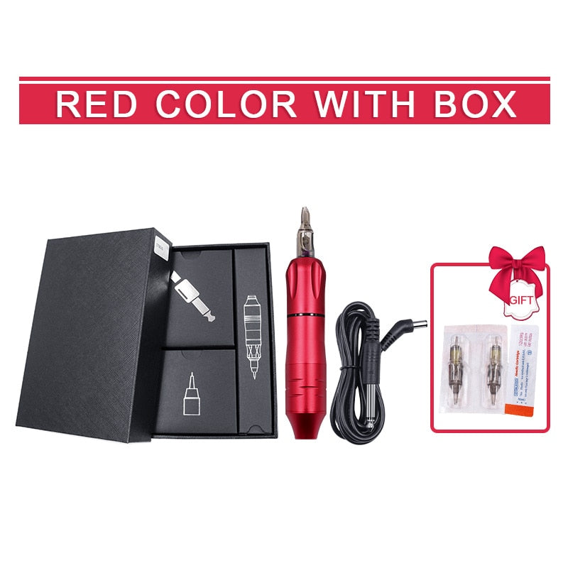 Tattoo Machine Pen Rotary Gun Permanent Makeup Microblading Eyebrow For Liner & Shader - Bellelooks